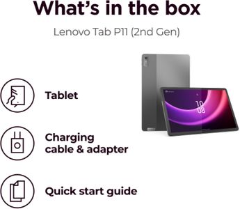 Lenovo Tab P12 12" Tablet, 128GB Storage – Android