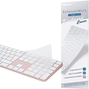 Digi-Tatoo Protection Clavier Compatible avec iMac Magic Keyboard EU-Layout (modèle A2520, avec Touch ID & pavé numérique) - Clavier Coque de Protection/Couverture