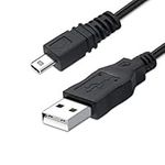 DragonTrading Dragon Trading - UC-E6 USB Cable for Panasonic Lumix DMC-XS1 - High-Speed Data Transfer and Charging – Universal & Flexible Camera Data Cable - Photography Gear Accessories