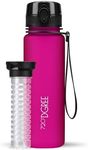 720°DGREE Water Bottle uberBottle +Fruit Infuser - 500ml - BPA-Free, Leakproof - Reusable Tritan Sports Bottle for Fitness, Workout, Bike, Outdoor, Yoga - Lightweight, Sustainable