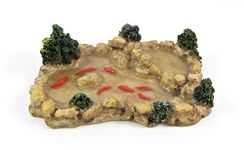 Melody Jane Dolls Houses Decorative Garden Pond Miniature 1:12 Scale Accessory