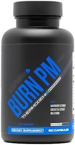 Sculpt Nation by V Shred Burn PM - Night Time Fat Burner - Appetite Suppressant and Weight Loss Support - Raspberry Ketones, Green Tea Extract, Melatonin - 60 Gluten Free Capsules