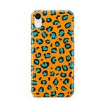 iCaseDesigner Animal Print Phone Case Compatible with iPhone XR. 6. Orange & Teal Leopard