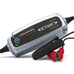 CTEK Lithium XS UK Vehicle Battery Charger 40-003 - For Lithium (12V LiFePO4) Batteries - UK Plug, Black