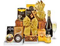 Bletchley Hamper With Prosecco - Hand Wrapped Food Basket, in Gift Hamper Box
