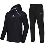 HOTSUIT Sauna Suit Men Jacket Pants Gym Workout Sweat Suits