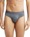 Jockey Men's Cotton Ultra Soft Brief(Pack of 1) (Brief_Gun Metal_Large_Gun Metal_L)