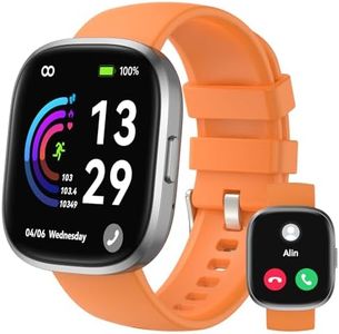 anyloop Smart Watch(Answer/Make Call), 1.83'' HD Smart Watches for Men Women, IP68 Waterproof Fitness Tracker with Heart Rate Blood Oxygen Sleep Monitor Step Calorie Counter for Android iOS