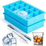 2 Pack Ice Cube Trays, ZDPMK Silico