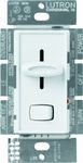 Lutron S-10P-WH 1000-Watt Skylark Single-Pole Dimmer, White