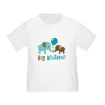 CafePress Big Brother Mod Elephant Toddler T Shirt Cute Toddler T-Shirt, 100% Cotton White