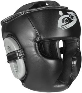 Boxing Headgear 1 or 2 Pack, One Size Fits All Ages MMA Headgear, Closed Type Sparring Helmet, Sparring MMA Muay Thai Kick Brace