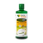 Herbal Strategi Dishwashing Liquid Gel - Natural & Vegan with Refreshing Lemon Oil | Soft on Hands | Certified Eco-Friendly & Non-Toxic | Baby and Pet Safe with 100% Herbal Actives | 500ml