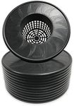 Viagrow V6ML-12 Net Pot, 6 in. 12-Pack, for 5 and 3.5 Gallon Bucket Net Pot Lids, Hydroponic Bucket Lids, DWC Basket Lids