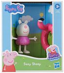 Hasbro Peppa Pig Peppa’s Adventures Peppa’s Fun Friends Preschool Toy, Suzy Sheep Figure, Ages 3 and Up, F2206