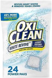 OxiClean White Revive Laundry Whitener and Stain Remover Power Paks, 24 Count