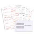 W2 Forms 2020 4 Part Tax Forms, 25 Employee Kit Of Laser Forms, Compatible With Quickbooks And Accounting Software, 25 Self Envelopes Included