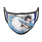 The Midle Skool KIMETSU NO YAIBA DEMON SLAYER Mask 2 Ply Soft Cloth Face Mask