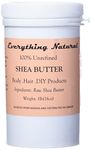 Unrefined Organic 100% Grade A Shea Butter - 1 lb (16 oz)- African, Raw, Pure - Use Alone or in DIY Body Butters, Lotions, Soap, Lotion Bars, Lip Balms and More!