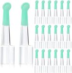 20 Pieces Ear Spoon Tips Ear Cleaner Replacement Set for 3.5 mm Otoscope Plastic Ear Cleaner Tips Reusable Ear Cleaner Spoon Tip for Teens Adults Family Ear Health Care