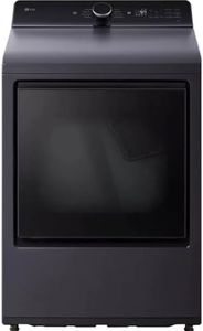7.3 cu. ft. Vented Smart Electric Dryer in Matte Black with EasyLoad Door, TurboSteam and Sensor Dry Technology