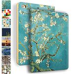 DuraSafe Case for iPad 9.7 Inch 5/6 Gen 2017/2018 & Air 1 / Air 2 [ A1893 A1954 A1822 A1823 A1566 A1567 A1474 A1475 ] Printed Smart Cover Slim Folio - Blossom