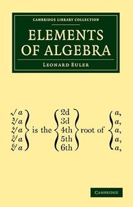 Cambridge Elements of Algebra Book - Paperback - 20 July 2009