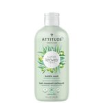 ATTITUDE Bubble Bath, EWG Verified, Plant and Mineral-Based, Dermatologically Tested, Vegan Body Care Products, Olive Leaves, 473 mL