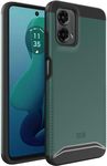 TUDIA DualShield Designed for Moto G 5G 2024 Case, [Merge] Military Grade Dual Layer Shockproof Slim Tough Heavy Duty Protective Phone Case Cover (Hunter Green)