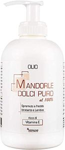 Farmazan - Olio di Mandorle Dolci Puro al 100% Spremuto a Freddo - Made in Italy - 250 ml - Ideale per Gravidanza, Neonati, Capelli e Pelle Secca