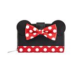 Loungefly Disney - Minnie Mouse - Wallet - Disney Standard Characters - Amazon Exclusive - Cute Collectable Purse - Gift Idea - Card Holder with Multiple Card Slots - Official Merchandise and Ladies