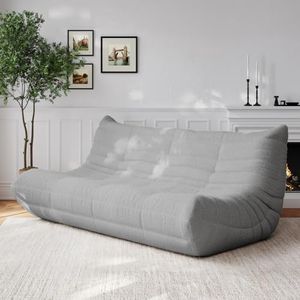 3 Seater Adults Bean Bag Chairs Togo Couch Comfy Lazy Floor Sofa