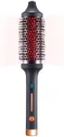 SUTRA IR Infrared Thermal Round Brush - Heated with Ionic Bristles for Straightening and Smoothing Fully Dried Hair, Volumizing, Reduces Styling Time, All Hair Types