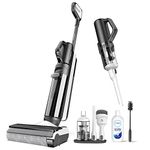 Tineco Floor ONE S5 Combo 2-in-1 Smart Cordless Wet-Dry Vacuum Cleaner and HandVac, Great for Sticky Messes and Pet Hair, Lightweight, Ultra-Quiet, with Smart Display, Wi-Fi, App and Voice Guide