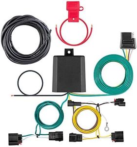 CURT 56426 Vehicle-Side Custom 4-Pin Trailer Wiring Harness, Fits Select Jeep Grand Cherokee, Black