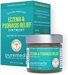 Puremedy Eczema and Psoriasis Relief Salve, Homeopathic Remedy for Temporary Soothing Relief of Dry, Itchy Skin (1oz)