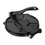 Roastove 7.5 Inch Heavy Duty Cast Iron Tortilla Press,Tortilla Maker, Flour Tortilla Press