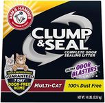 Arm & Hammer Clump & Seal Litter, Multi-Cat Litter 14lb