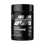 MuscleTech Caffeine Pills, MuscleTech 100% Caffeine PreWorkout Energy Pills, Mental Focus + Energy Supplement, 200mg of Pure Caffeine, Pre Workout for Men & Women, 150 Capsules