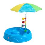 Play & Shade Pool for Kids | Plastic Kids Outdoor Pool