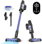 Gevi Cordless Vacuum Cleaners for Home, Up to 100mins Rechargable Battery, 500W 38KPA Powerful Suction Vacuum with LED Screen and XL Dust Cup, Stick Vacuum for Carpet and Hard Floor, Pet Hair, Car