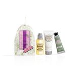 L'OCCITANE Delicious Almond Stocking Filler | Sweet Scented & Massaging | Vegan & 96% Readily Biodegradable | Premium & Clean Beauty Bath & Body Gift Set for All Skin Types