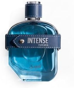 Sapil Intense Aromatic Spicy Men's Eau de Toilette with Lemon, Ginger & Vetiver – Long-Lasting, Bold & Masculine Fragrance for All Seasons & Occasions (100ml / 3.4oz)