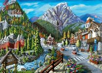 Ravensburger Welcome to Banff 1000 Piece Jigsaw Puzzle for Adults - 12000494 - Handcrafted Tooling, Made in Germany, Every Piece Fits Together Perfectly