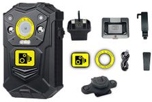 Brifield® BR1 Body Camera QHD 1512p 64GB Internal Memory Card, Night Vision | Body Cam, Body Worn Camera, Body Mounted Cameras | Includes Klick Fast Stud