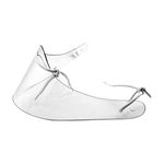 Ice Hockey Helmet Goalie Transparent Anti Scratch Neck for Senior