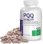 PQQ VITALITY 20MG PYROLOQUINOLINE QUINONE SUPPLEMENT PROMOTES MITOCHONDRIAL BIOGENESIS NON-GMO, 120 VEGETARIAN CAPSULES