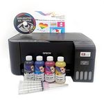 Ink Express Dye Sublimation Printer Bundle - Epson Ecotank ET2810 inc. Inktec Sublinova Inks & ICC Profile