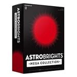 Astrobrights Mega Collection, Colored Paper, Ultra Red, 625 Sheets, 24 lb/89 gsm, 8.5" x 11" - MORE SHEETS! (91692)