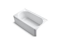 Kohler K-722-0 Memoirs 5-Foot Bath, White